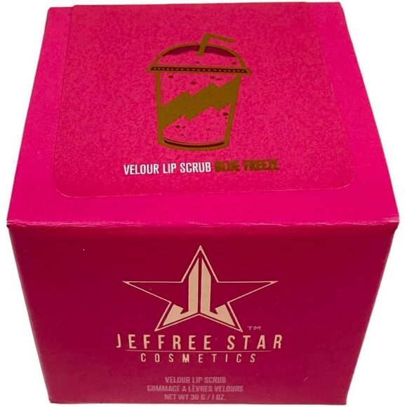 Jeffree Star Cosmetics Velour Lip Scrub in Blue Freeze NWT - Picture 1 of 2